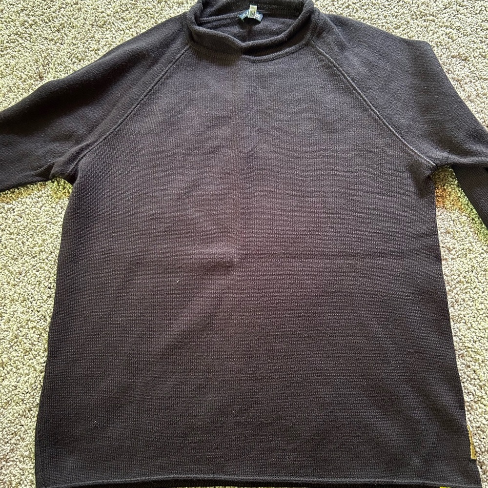 Armani Jeans Black Turtleneck Sweater